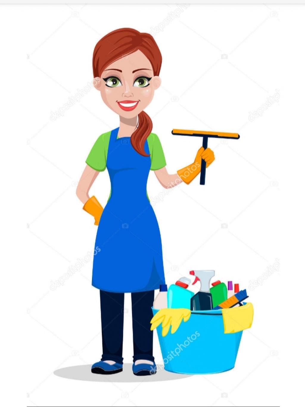 Cleaning lady/ femme de ménage/ limpiadora 